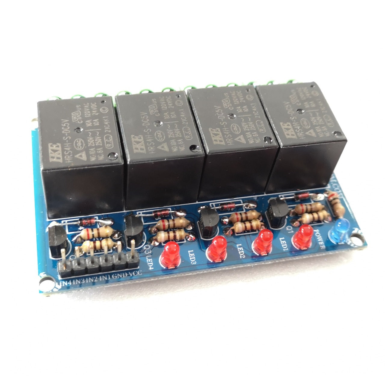4-Channel 5V Relay Module uJPM v1.1 - (AD58399)