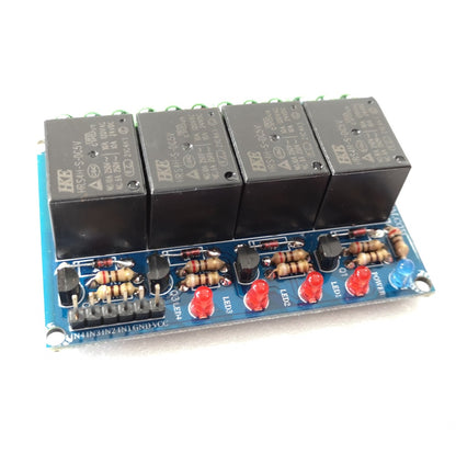 4-Channel 5V Relay Module uJPM v1.1 - (AD58399)