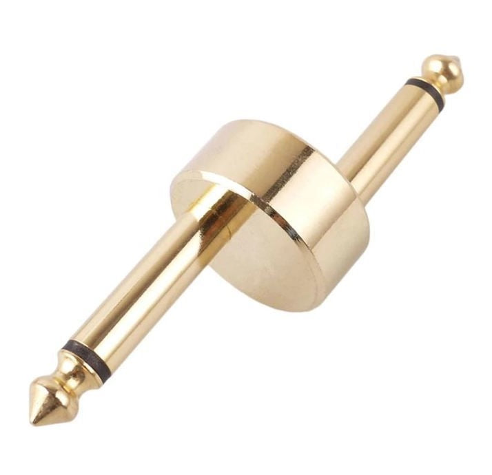 6.35mm (1/4") Male To Male Coupler Adapter Z Type - (AD58833)