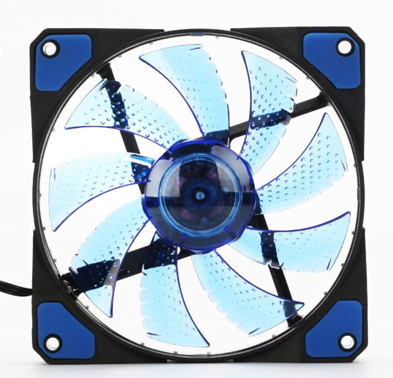 Blue 120mm LED Ultra Silent Computer PC Fan 12V - (AD59033)