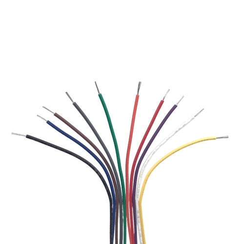 28AWG Blanco Cable Automotriz [10 Metros] - (AD59094)