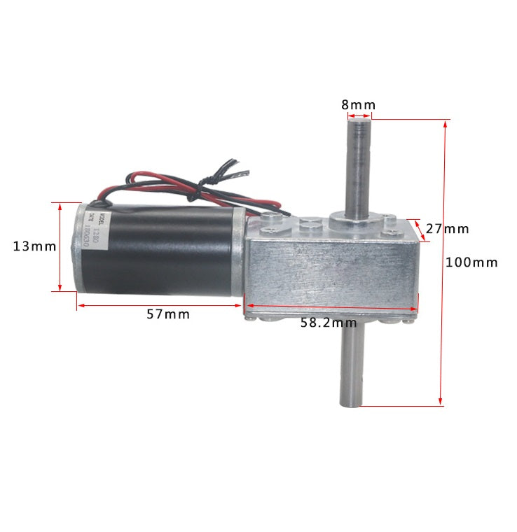 5840-31ZY - 12VDC 160RPM 2-Axis Gear Motor - (AD59368)
