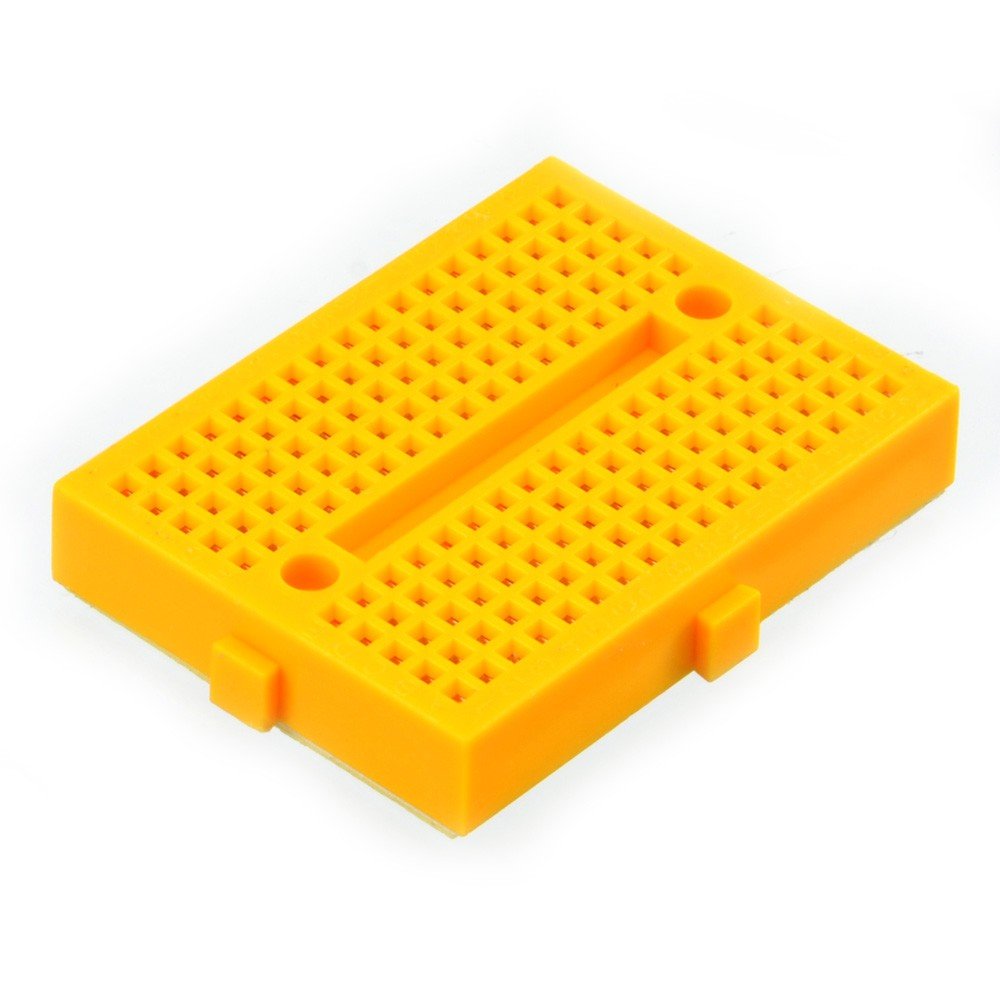 Breadboard - Mini Modular (Yellow) - 170 Points - (AD59807)