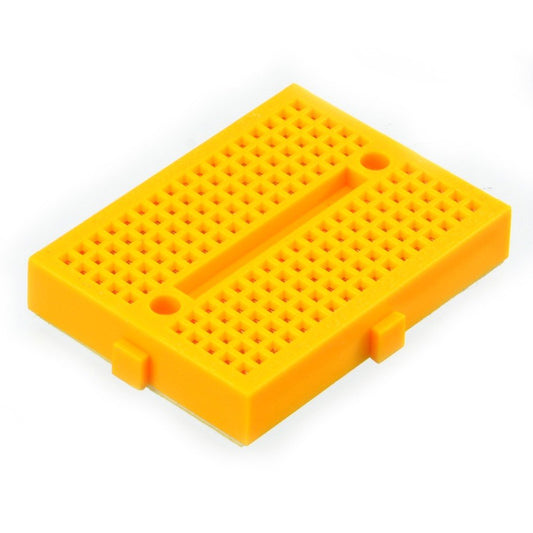 Breadboard - Mini Modular (Yellow) - 170 Points - (AD59807)
