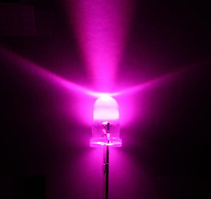 Pink LED 5mm High Brightness - (AD60050)