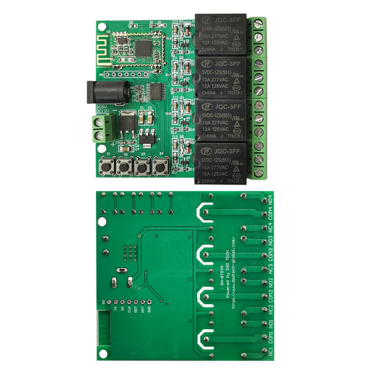 SH-BT04A 4-Channel Relay Bluetooth Module - (AD60216)
