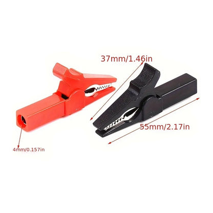 55mm Alligator Clip + 4mm Banana Plug (YELLOW) - (AD88583)
