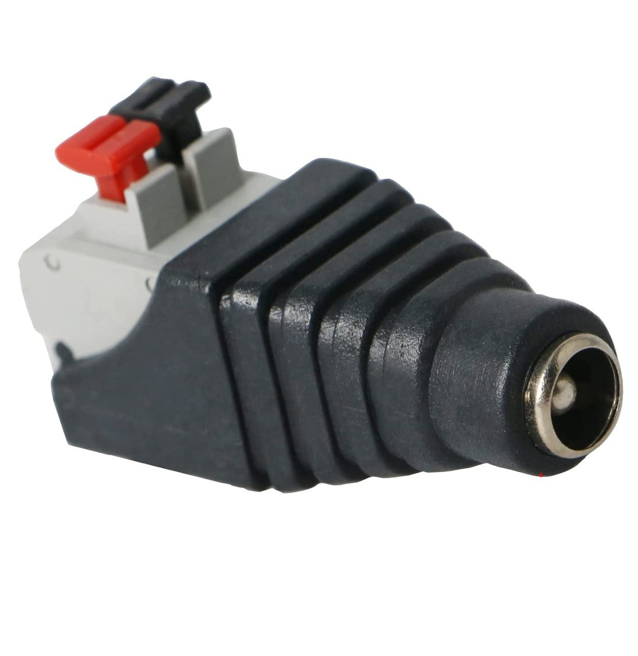 DC Power Female Jack Push Button 2 Pin Terminal 5.5x2.1mm - (AD61116)
