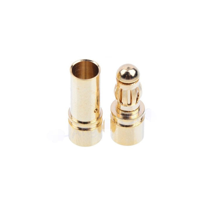 3.5mm Gold Bullet Banana Connector (Male & Female) - (AD61552)