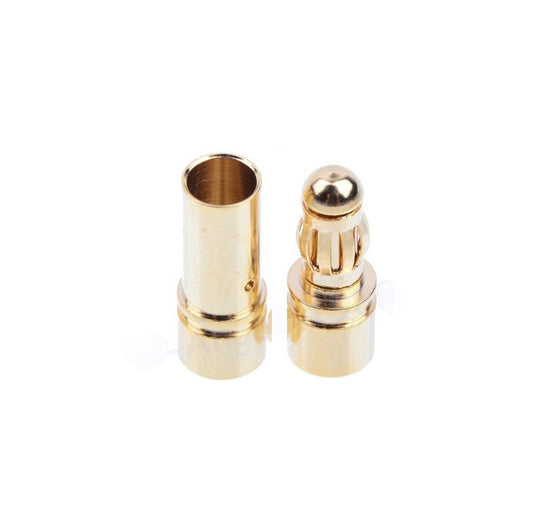 3.5mm Gold Bullet Banana Connector (Male & Female) - (AD61552)