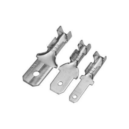 2.8mm Male Crimp Terminal Silver - (AD61652)