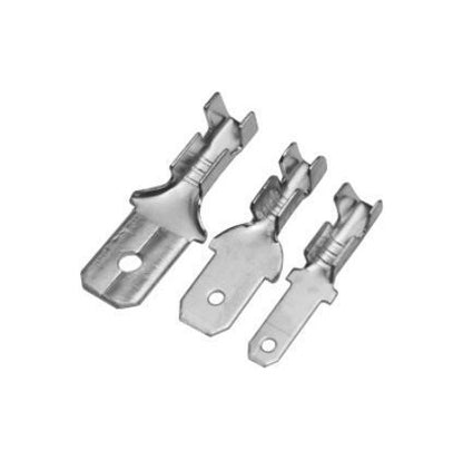 2.8mm Male Crimp Terminal Silver - (AD61652)