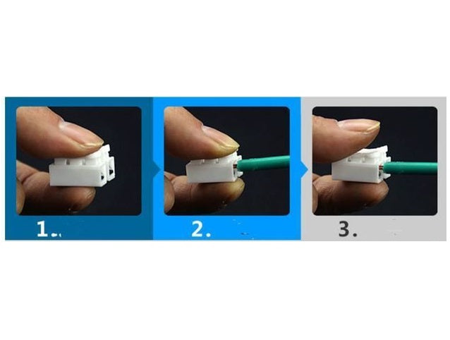 2 Pin Cable Connector Quick Splice Lock Wire - (AD62369)