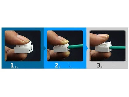 2 Pin Cable Connector Quick Splice Lock Wire - (AD62369)