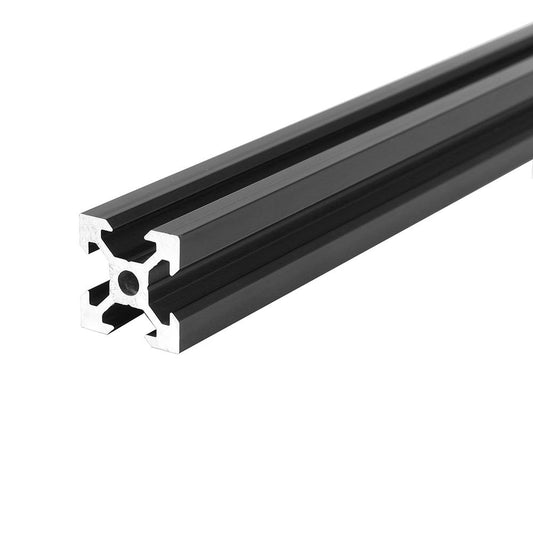 (400mm) Black 2020 V-Slot Aluminum Profile Extrusion - (AD63420)