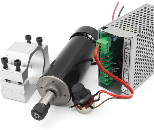 Spindle Motor 500W and Power Supply Speed Controller - (AD63426)