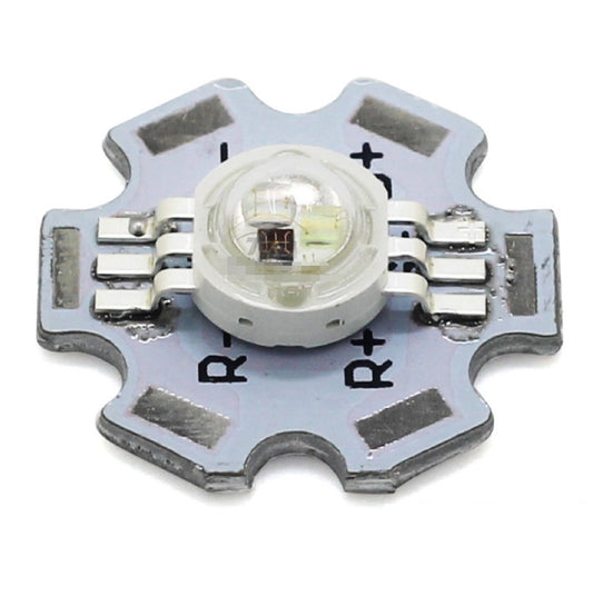 RGB 6-Pin 3W LED with PCB - (AD63667)