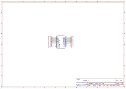 uJPM ADC0804 Analog to Digital Converter Breakout Board - (AD63704)