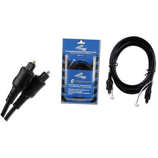 OFC-3 Audiopipe Optical Digital Cable (3 Ft.) - (AD64726)