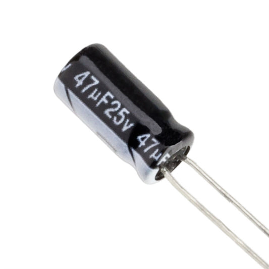47uF @ 25V Capacitor Electrolitico - (AD65074)