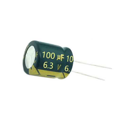 100uF @ 6.3V Capacitor Electrolitico - (AD65266)