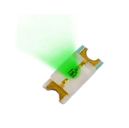 Bright Green LED SMD 1206 - (AD65533)