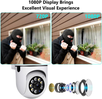 Tuya Smart 2.4G WiFi Indoor Camera Smart Home Security - (AD65555)