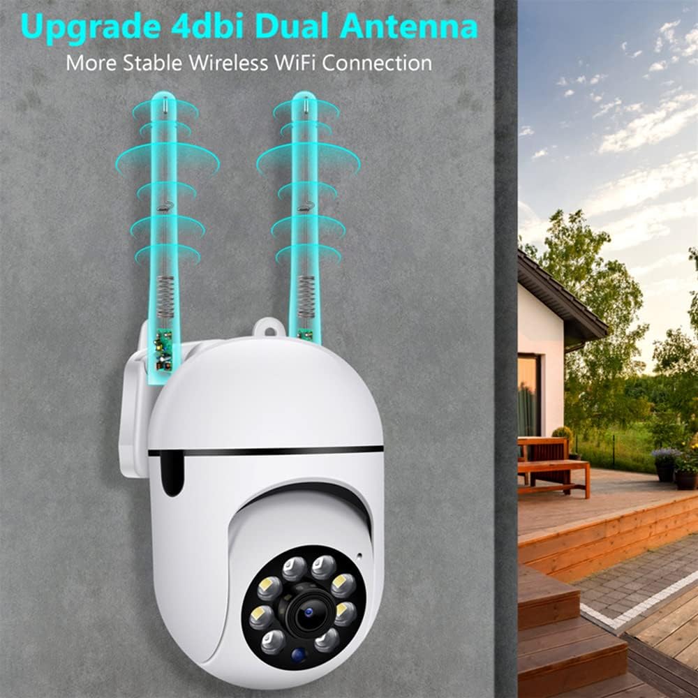Tuya Smart 2.4G WiFi Indoor Camera Smart Home Security - (AD65555)