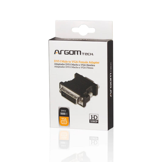 ARG-CB-1321 Argom Adapter DVI-I Male to VGA Female - (AD65607)