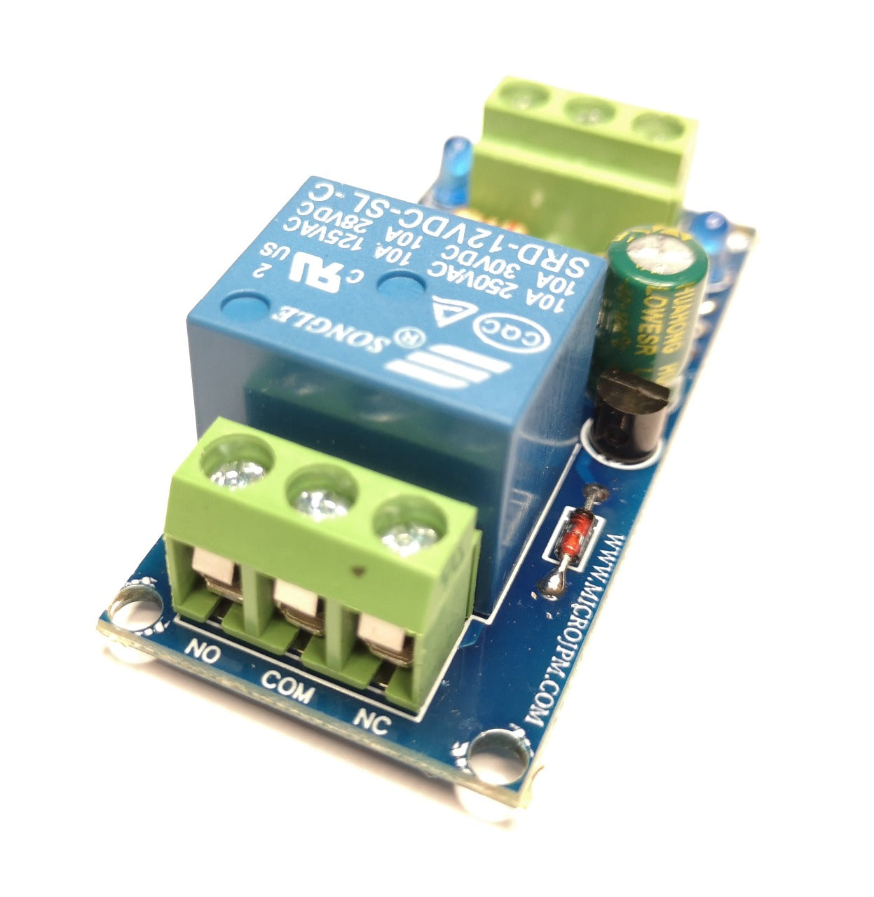 uJPM Off-Delay Timer Switch Adjustable 12V (0.1 to 23 seconds) - (AD66041)