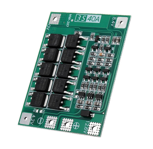 3S Battery Protection Board (BMS) 40A 12.6V - (AD66354)