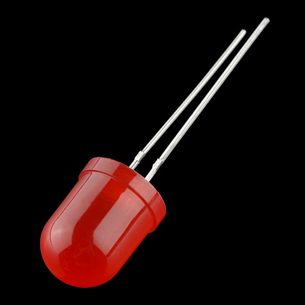 LED Red 10mm Diffused - (AD66696)