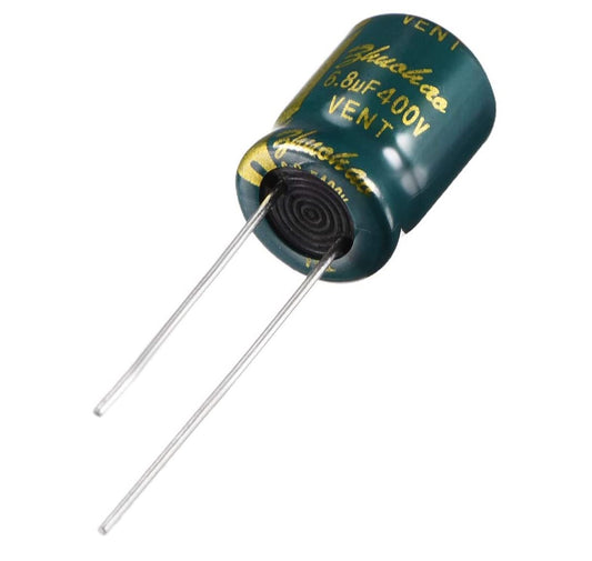 6.8uF @ 400V Capacitor Electrolitico - (AD6687)
