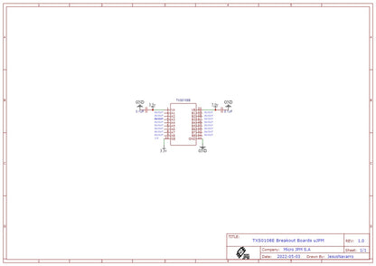 uJPM TXS0108E 8-Channel Logic Level Bi-Directional Converter - (AD67040)
