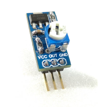 uJPM LM317 Adustable Positive Voltage Regulator Breakout Board (1.3v to 37v) - (AD67062)