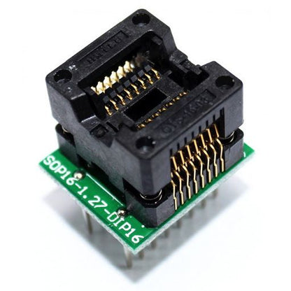 SOIC-16 to DIP-16 Programmer Adapter Socket - (AD67781)
