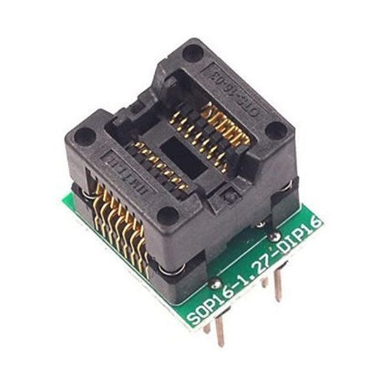 SOIC-16 to DIP-16 Programmer Adapter Socket - (AD67781)