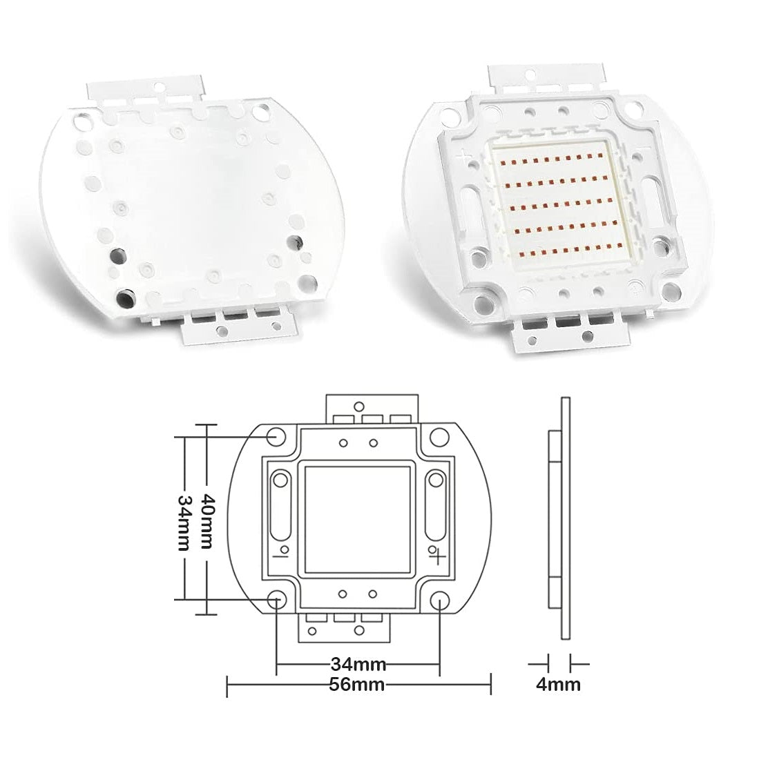 50W Deep Red Power LED - (AD69092)