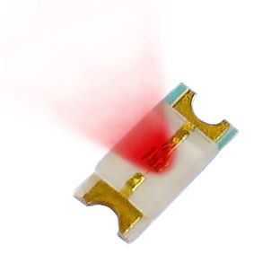 Bright Red LED SMD 1206 - (AD69177)