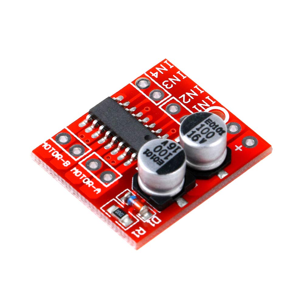 Mini L298N 2-Channel DC Motor Drive Module - (AD70178)