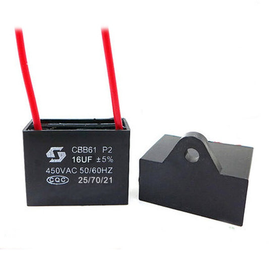 CBB61 16uF @ 450VAC Capacitor Arranque - (AD70293)