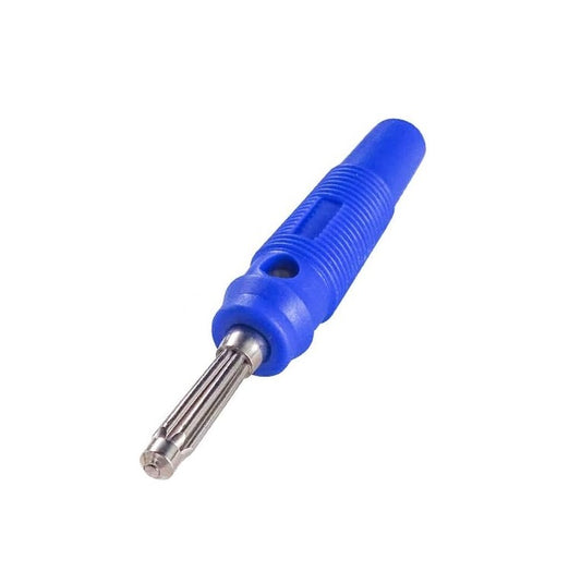 Blue Stackable 4mm Banana Plug 20A - (AD70524)