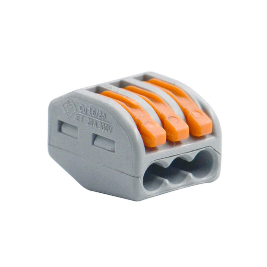 Wago 3 Way Electrical Wire Connector - (AD71552)