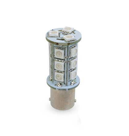 Red Automotive LED Light Bulb 18-SMD 12V - (AD71592)