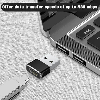 USB 3.0 Type-C Female to USB Type-A Male Adapter - (AD71961)