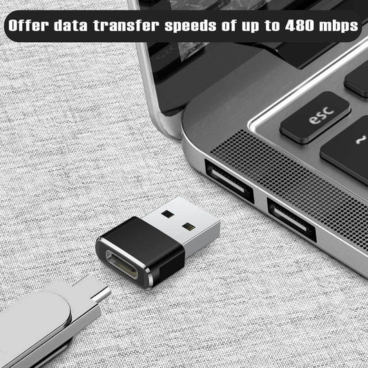 USB 3.0 Type-C Female to USB Type-A Male Adapter - (AD71961)