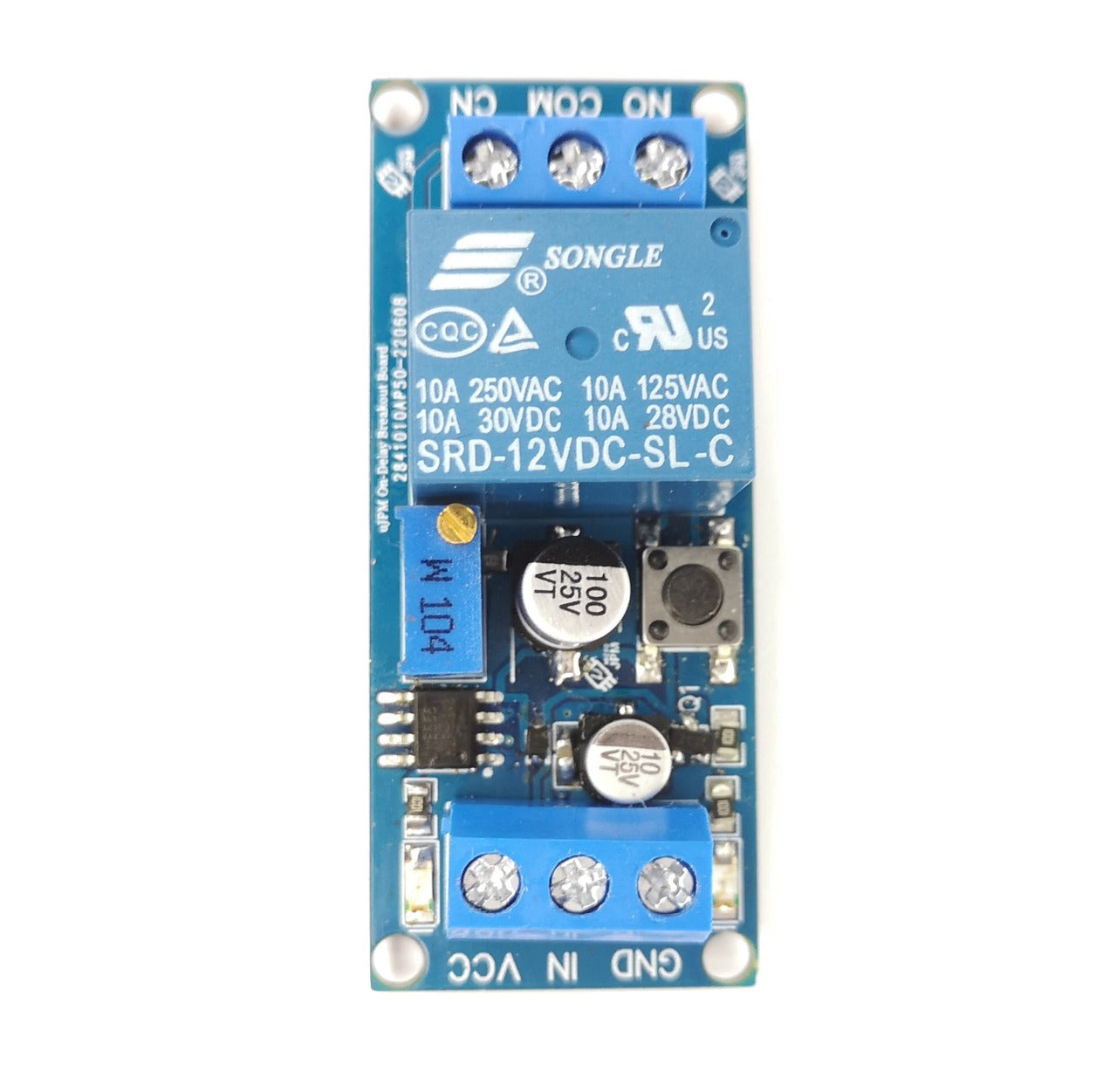 uJPM ON-Delay Timer Switch Adjustable 12V (0.1 to 12 seconds) - (AD72087)