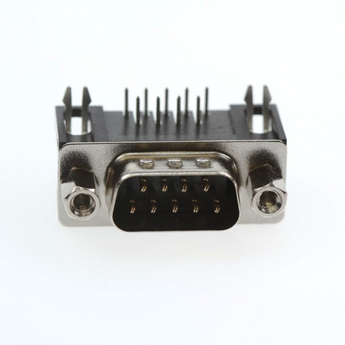 9 Pin Male Serial Connector - PCB Mount - (AD73599)