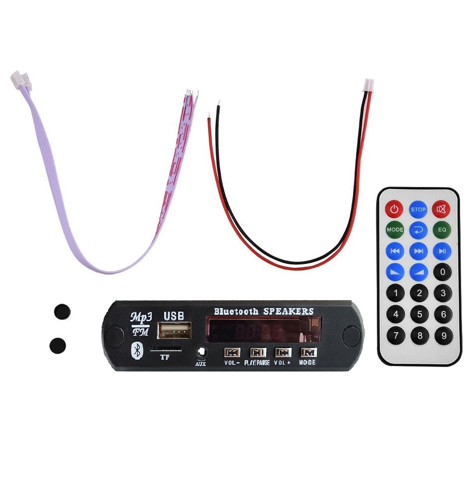 Bluetooth MP3 Decoding Board Module w/ SD Card - USB - FM - (AD73897)