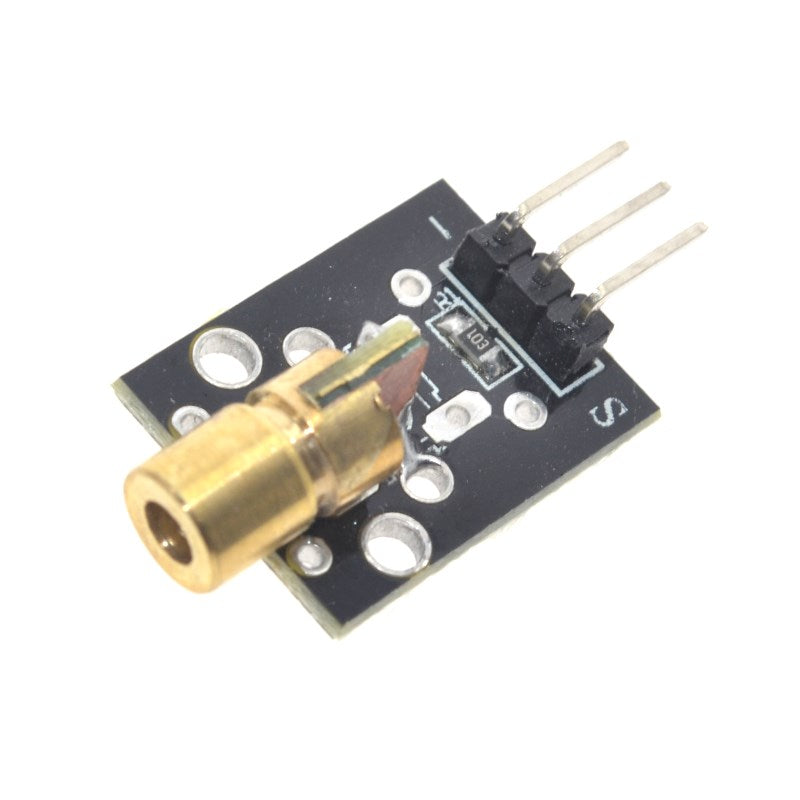 KY-008 Red Dot Laser Sensor Module 5V - 650nm - 6mm - (AD73902)